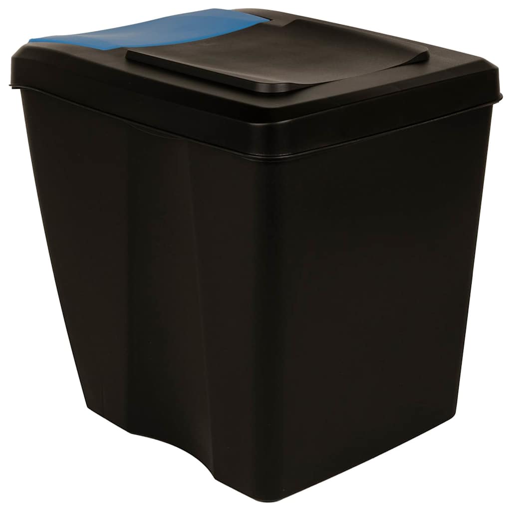 Složive kante za otpad 3 kom antracit 75 L