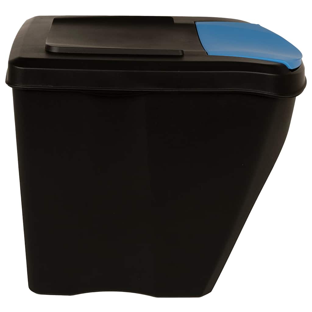 Složive kante za otpad 3 kom antracit 75 L