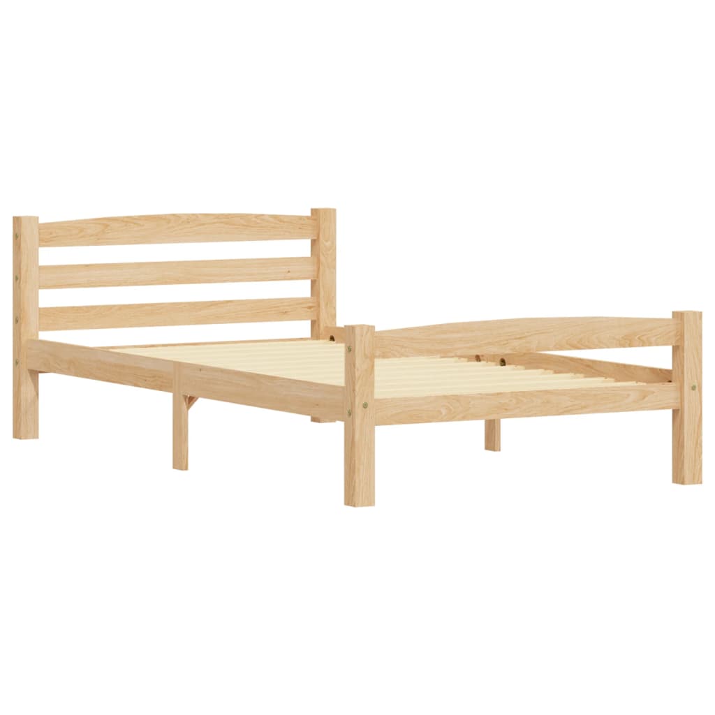 Okvir za krevet od masivne borovine 90 x 200 cm