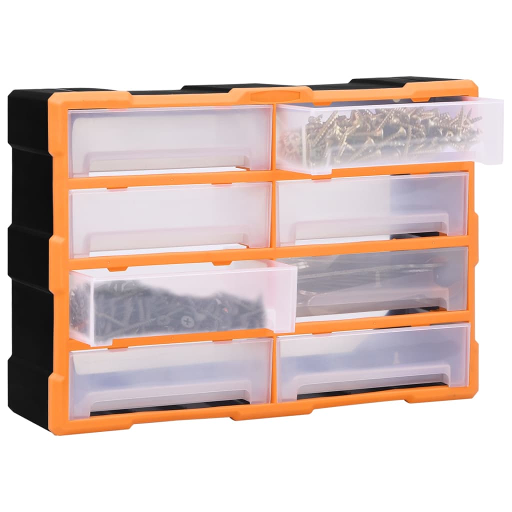 Organizator s 8 velikih ladica 52 x 16 x 37 cm