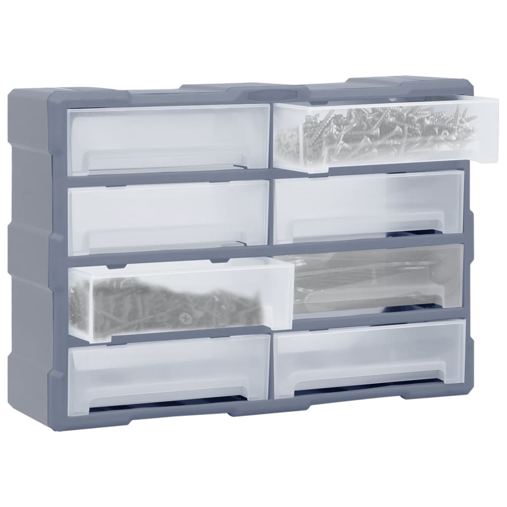 Organizator s 8 velikih ladica 52 x 16 x 37 cm