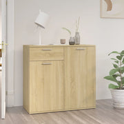 Komoda boja hrasta sonome 80 x 36 x 75 cm od konstruiranog drva