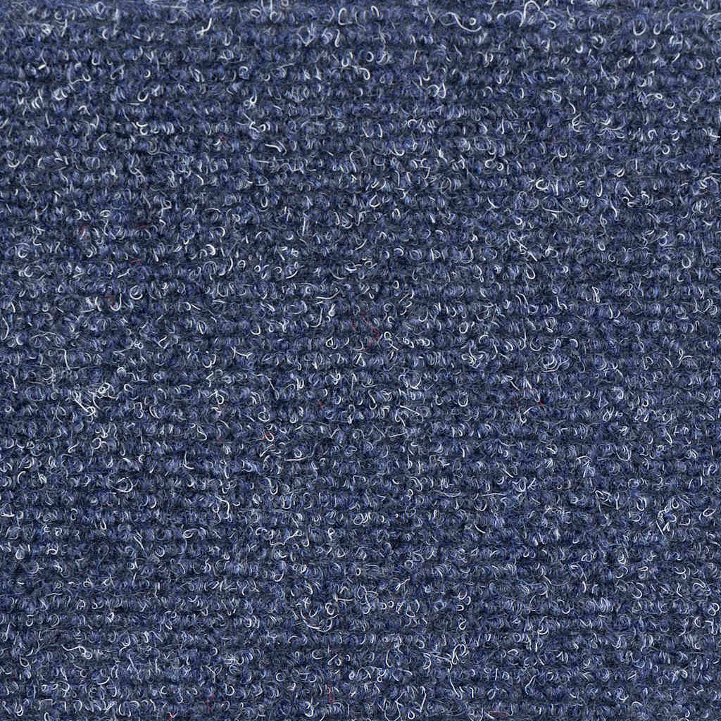 Prostirke za stepenice samoljepljive 10 kom 56x17x3 cm plave poluokrugle
