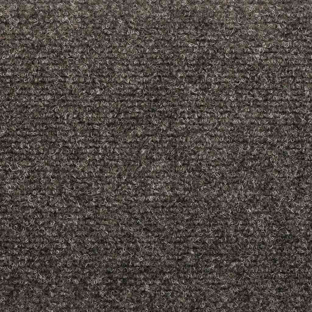Prostirke za stepenice, samoljepljive, 10 kom, 56x17x3 cm, antracit, poluokrugle