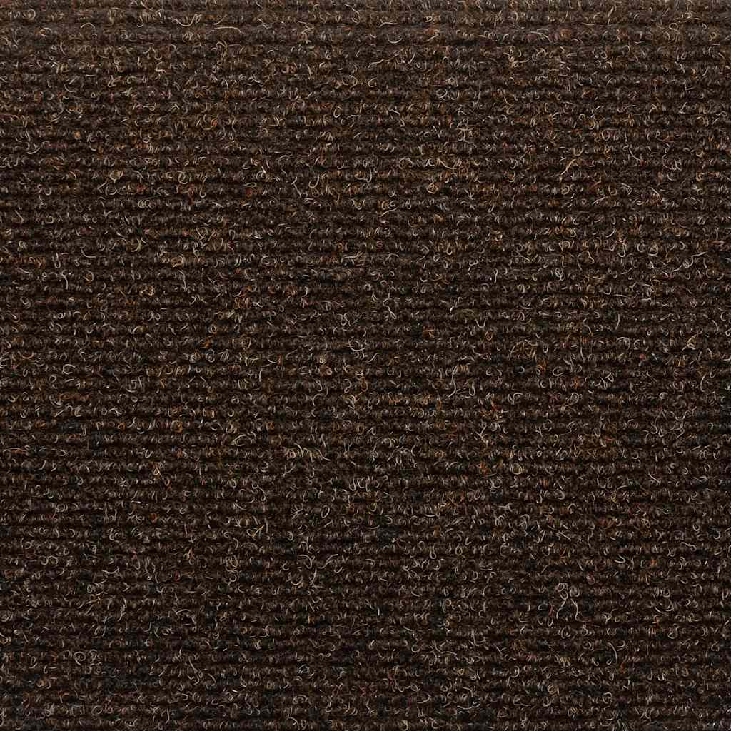 Prostirke za stepenice, samoljepljive, 5 kom, 65x21x4 cm, smeđe, poluokrugle, velike