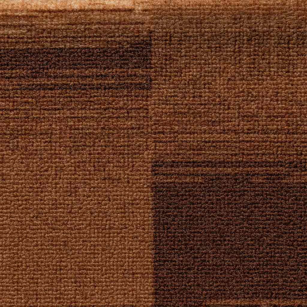 Otirači za stepenice samoljepljivi 10 kom 65x21x4 cm smeđi
