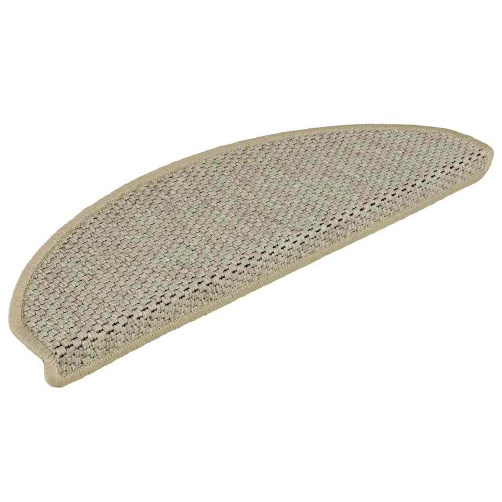 Samoljepljivi otirači za stube 15 kom 65x21x4 cm svjetlozeleni