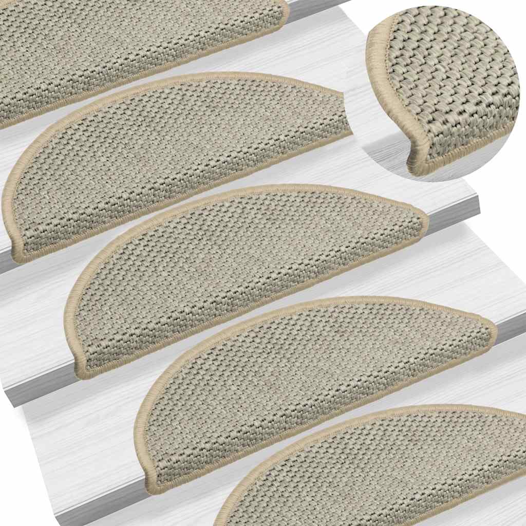 Samoljepljivi otirači za stube 15 kom 65x21x4 cm svjetlozeleni