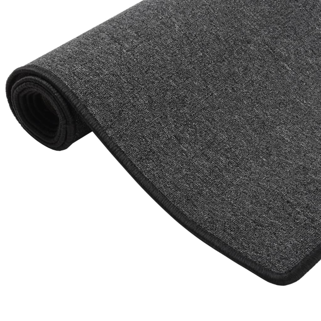 Dugi tepih antracit 80 x 200 cm