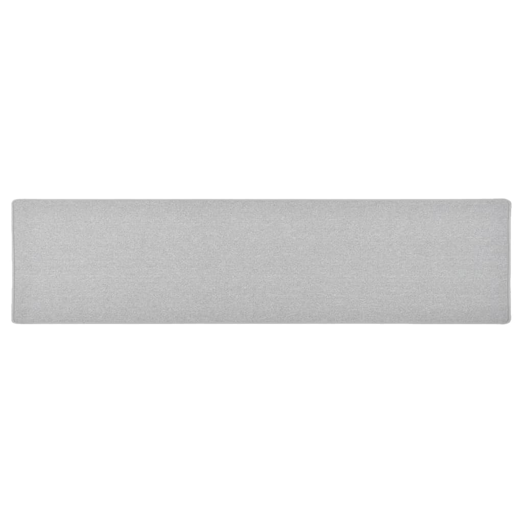 Dugi tepih svjetlosivi 50 x 200 cm