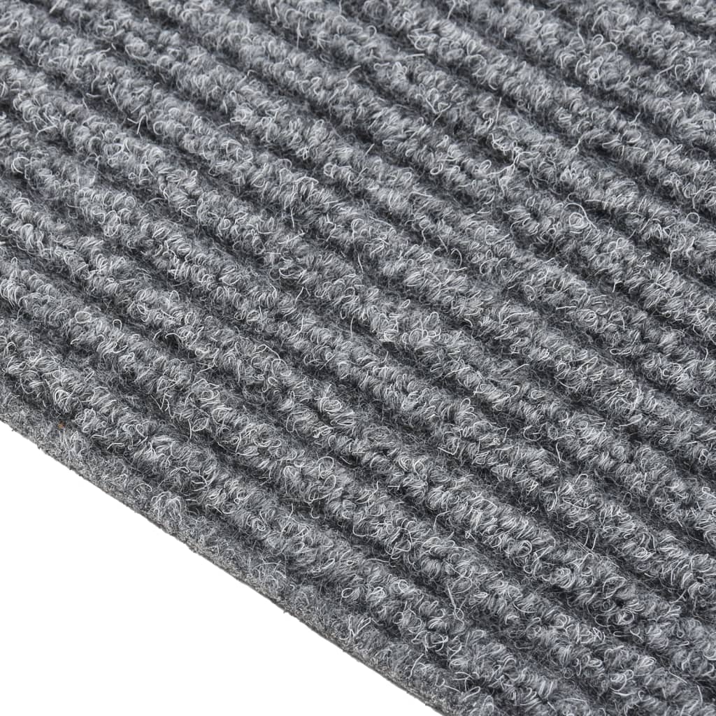 Dugi tepih za hvatanje nečistoće 100 x 200 cm sivi