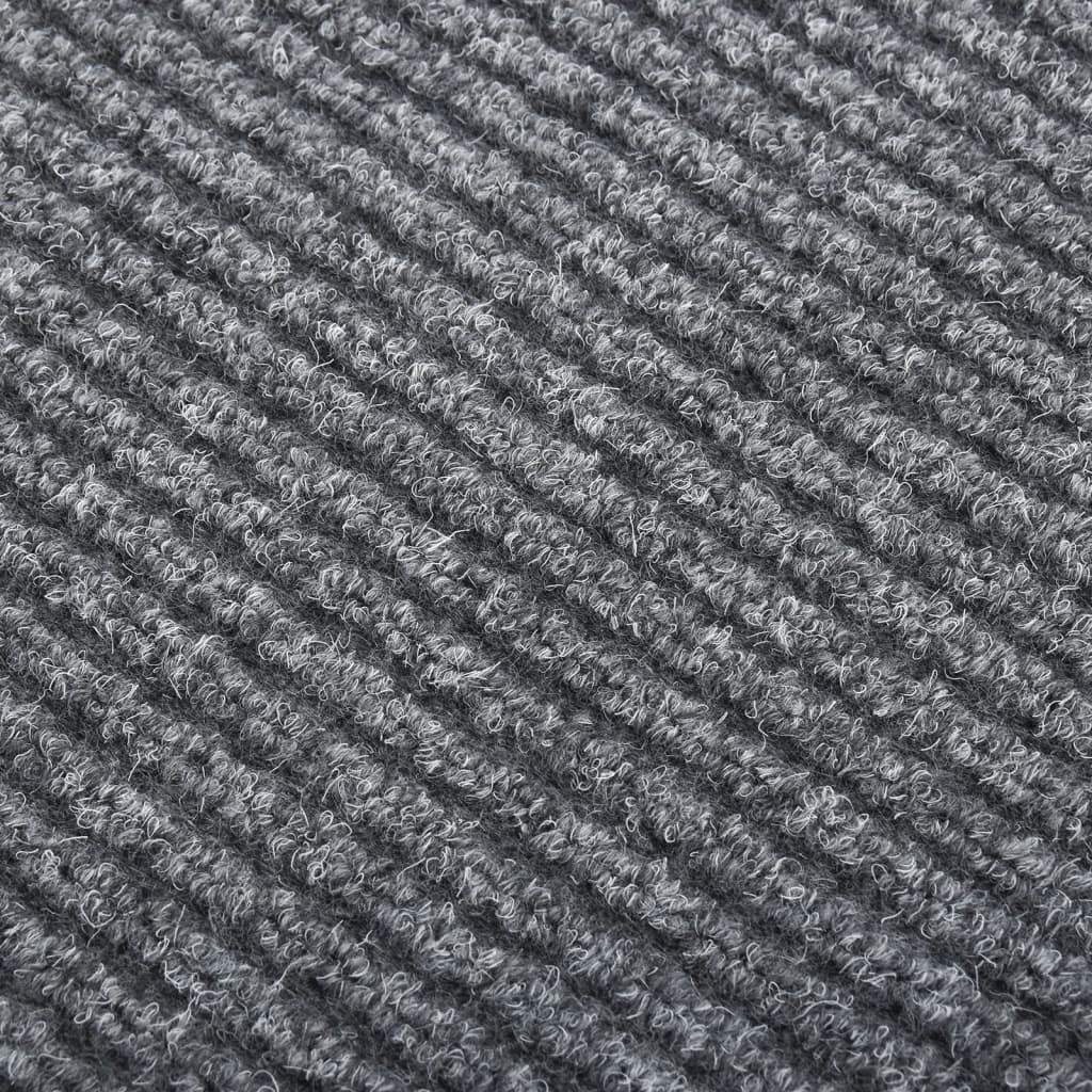 Dugi tepih za hvatanje nečistoće 100 x 300 cm sivi