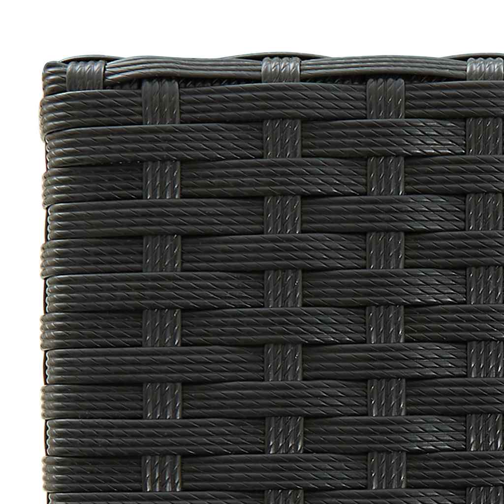 5-dijelni vrtni barski set crni