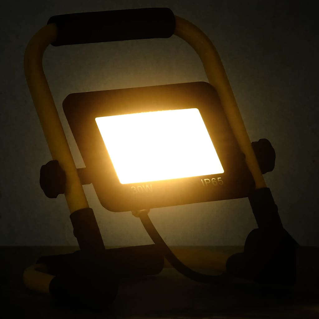 LED reflektor s ručkom 30 W topli bijeli