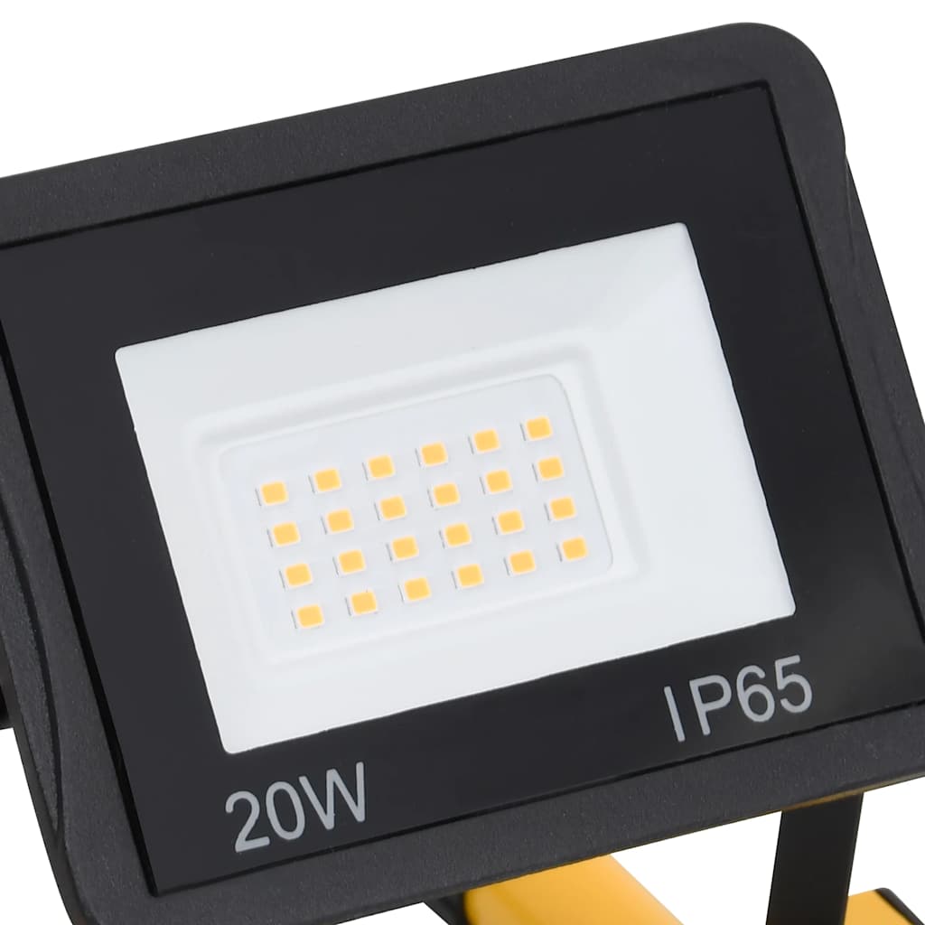 LED reflektor s ručkom 2 x 20 W hladni bijeli