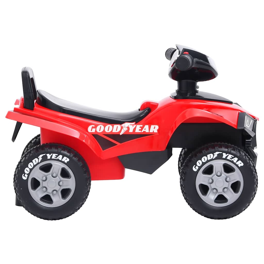 Dječji quad na guranje Good Year crveni
