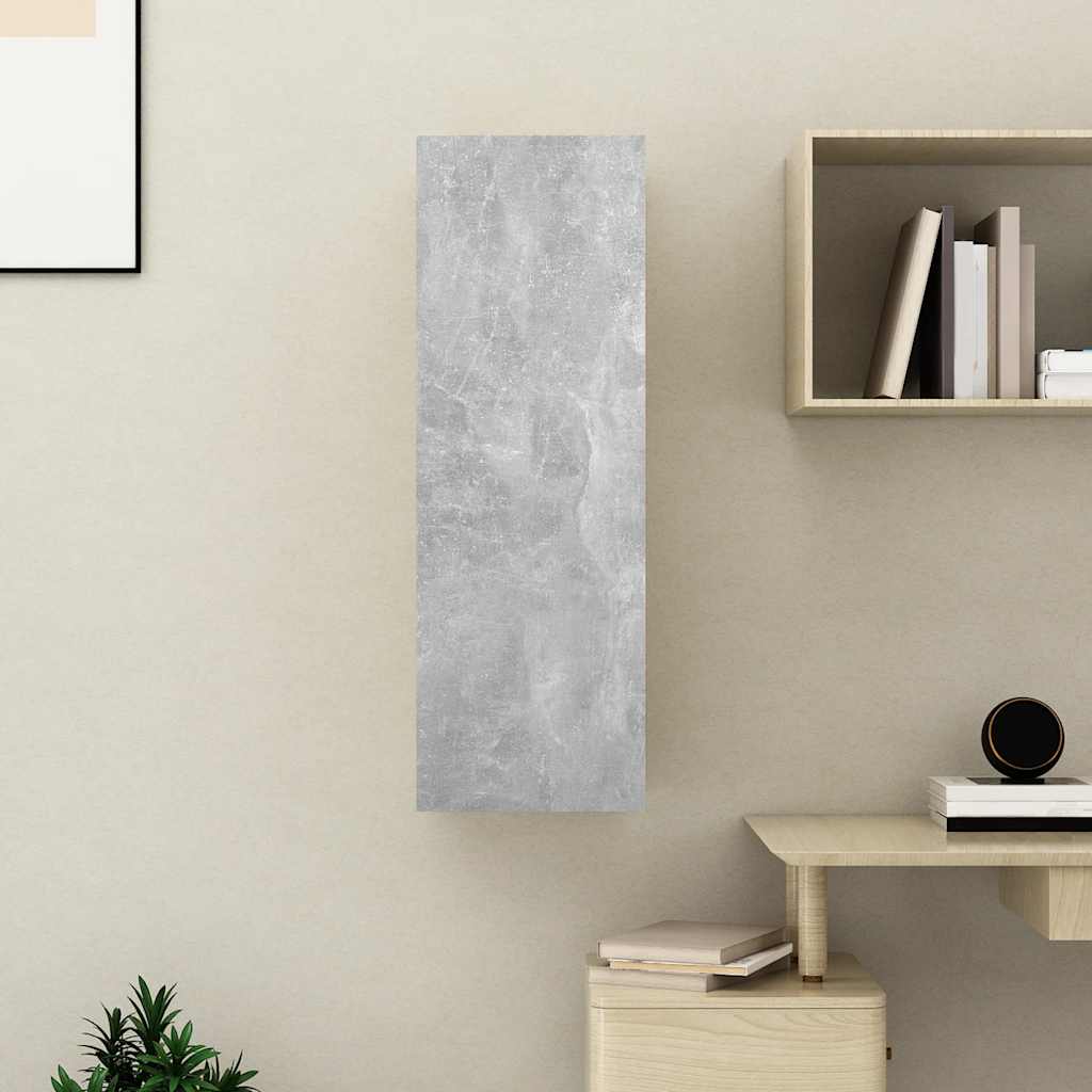 TV ormarić boja betona 30,5 x 30 x 90 cm od konstruiranog drva