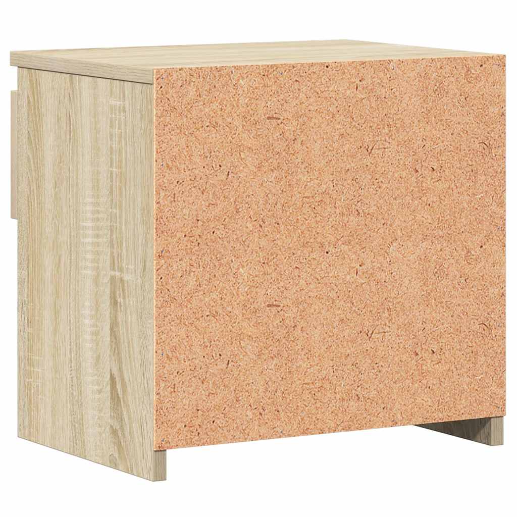 Noćni ormarići 2 kom boja hrasta 40x30x39 cm konstruirano drvo