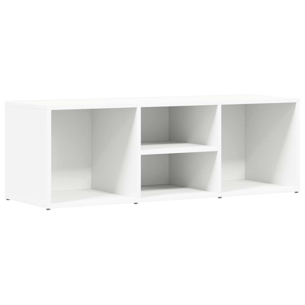 Klupa za spremanje obuće bijela 105x35x35 cm konstruirano drvo