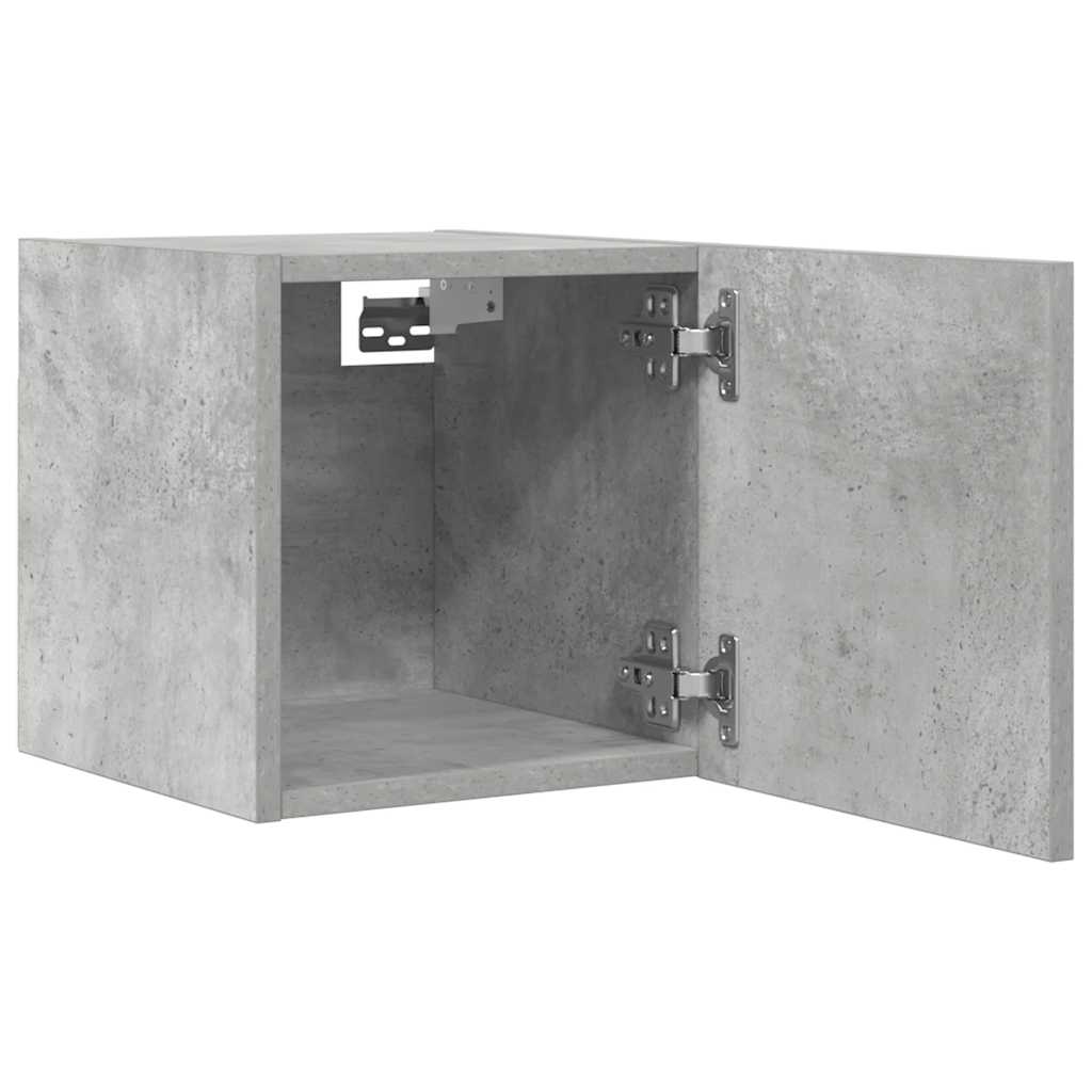 Zidni TV ormarići 2 kom siva boja betona 30,5 x 30 x 30 cm