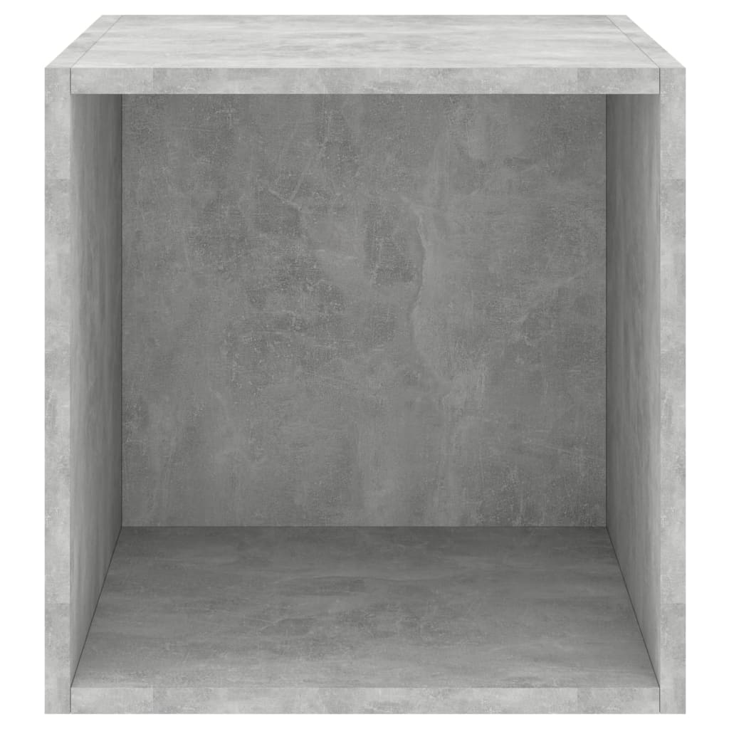 Zidni ormarići 2 kom boja betona 37x37x37 cm konstruirano drvo