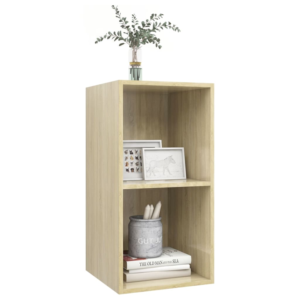Zidni TV ormarić boja hrasta 37 x 37 x 72 cm konstruirano drvo