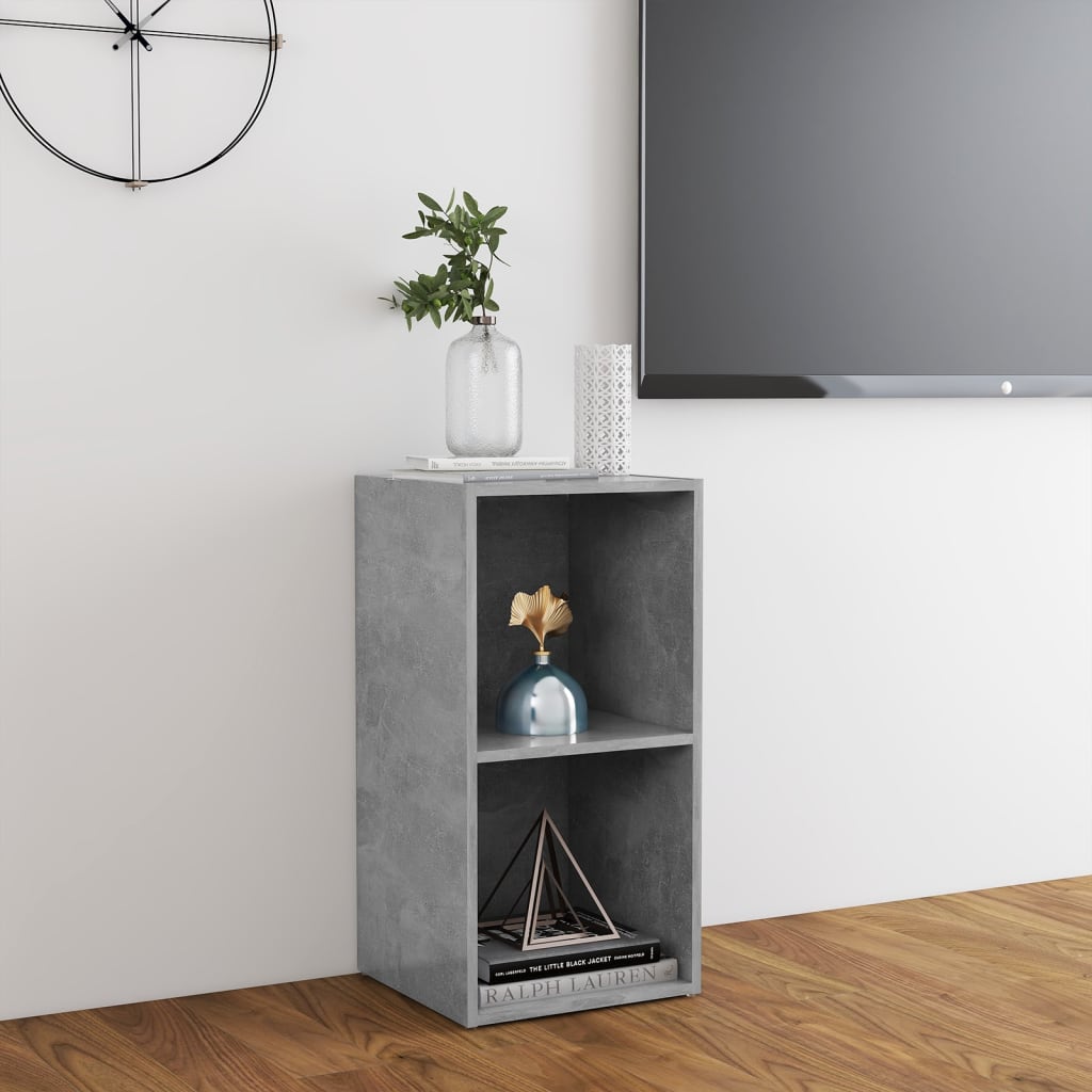 TV ormarić boja betona 72 x 35 x 36,5 cm od konstruiranog drva