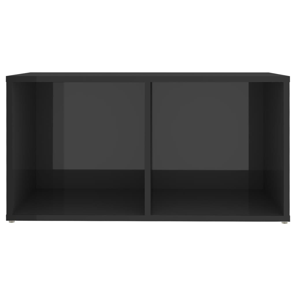TV ormarić sjajni sivi 72 x 35 x 36,5 cm od konstruiranog drva