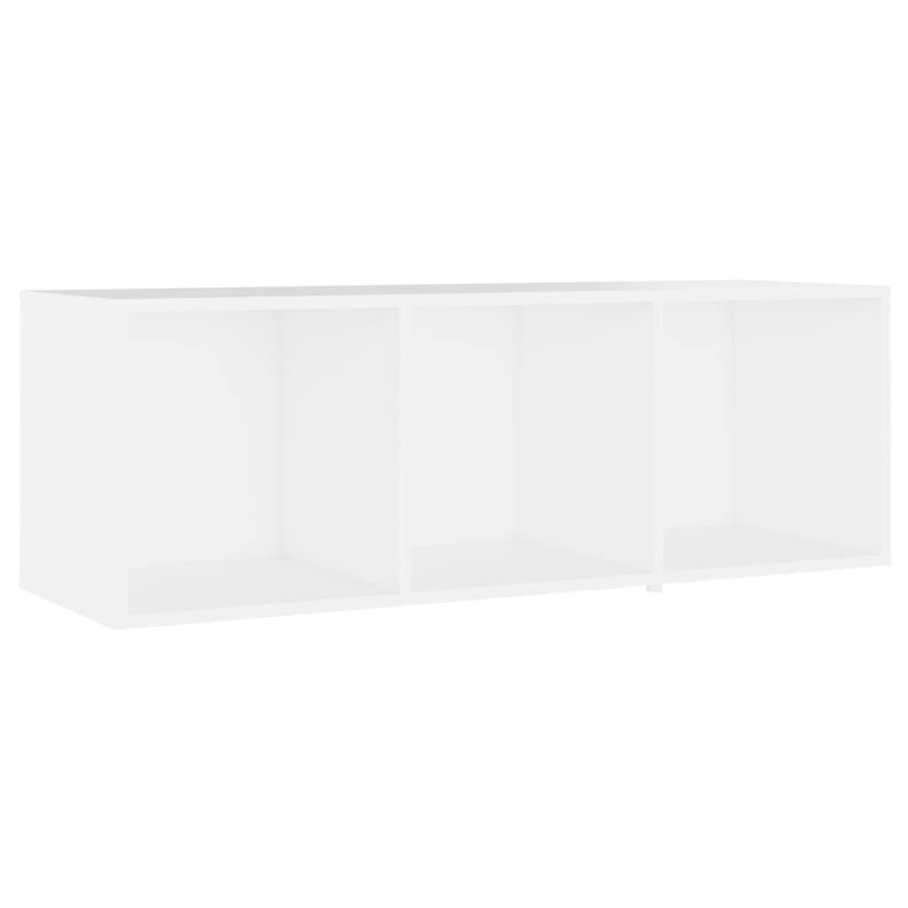 TV ormarić bijeli 107 x 35 x 37 cm od konstruiranog drva