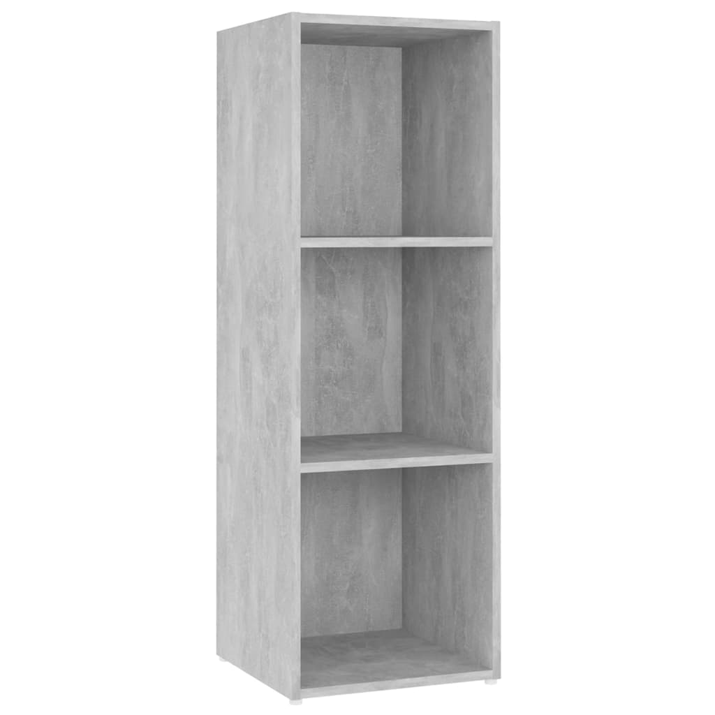 TV ormarić boja betona 107 x 35 x 37 cm od konstruiranog drva
