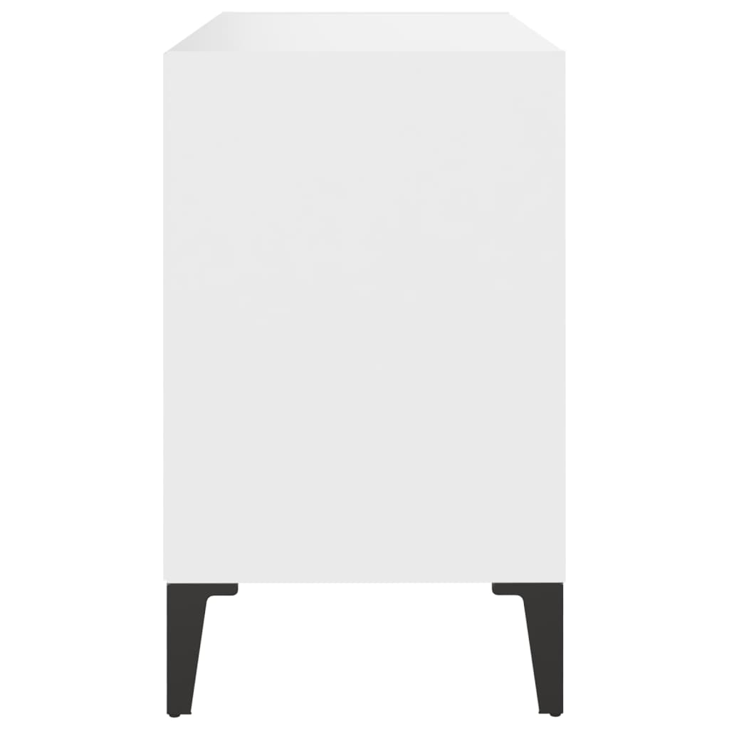 TV ormarić s metalnim nogama bijeli 69,5 x 30 x 50 cm
