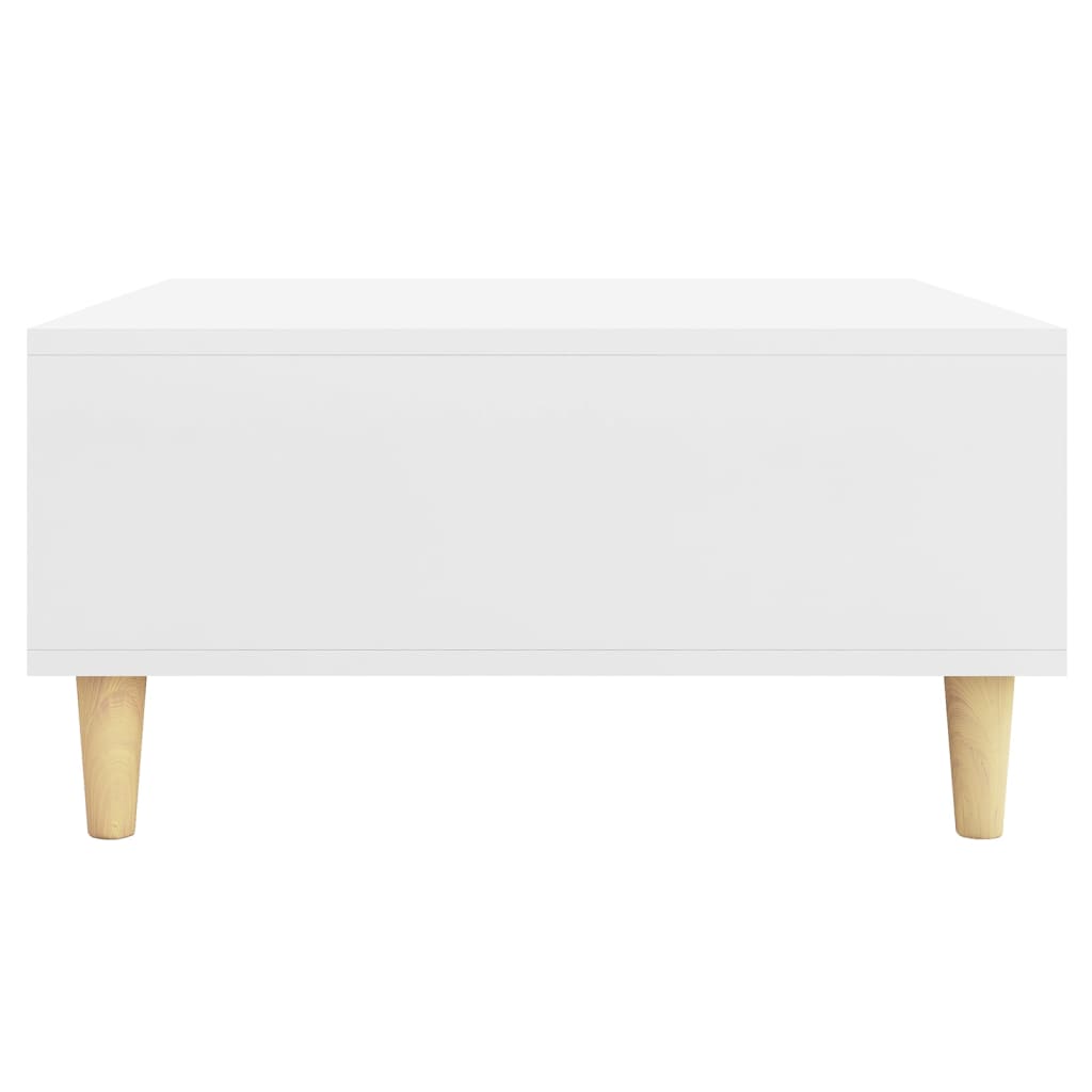 Stolić za kavu bijeli 60 x 60 x 30 cm od iverice