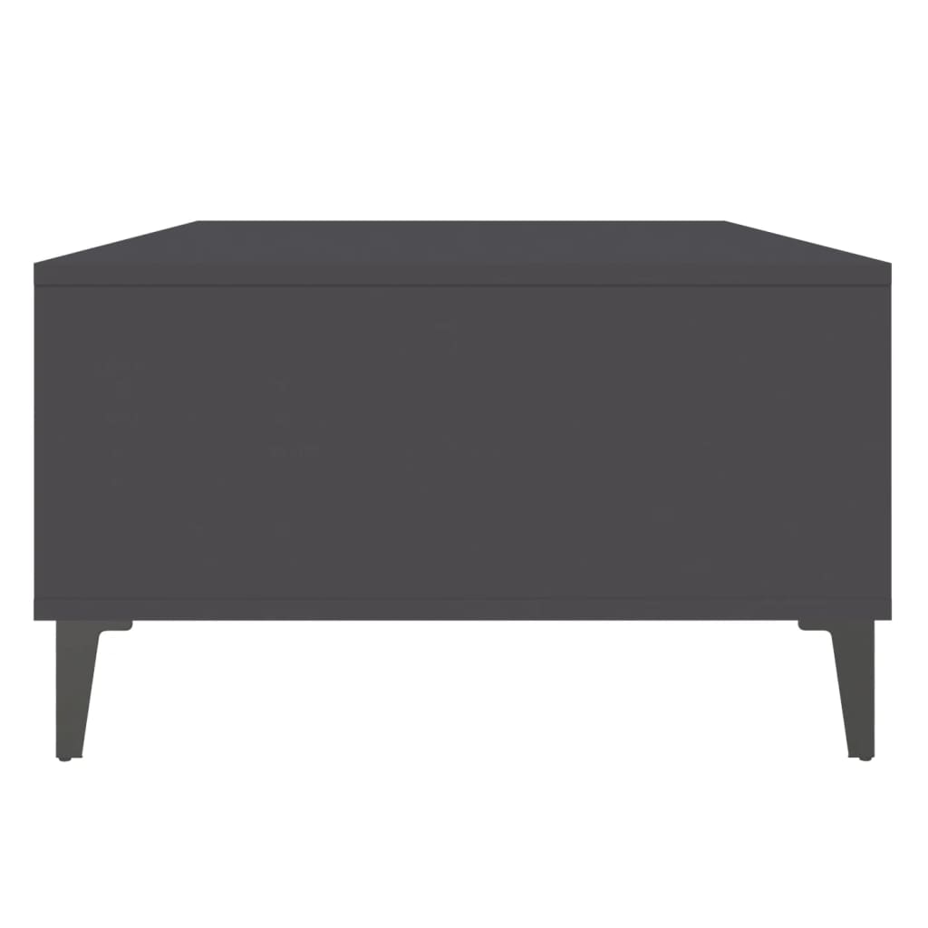 Stolić za kavu sivi 103,5 x 60 x 35 cm konstruirano drvo