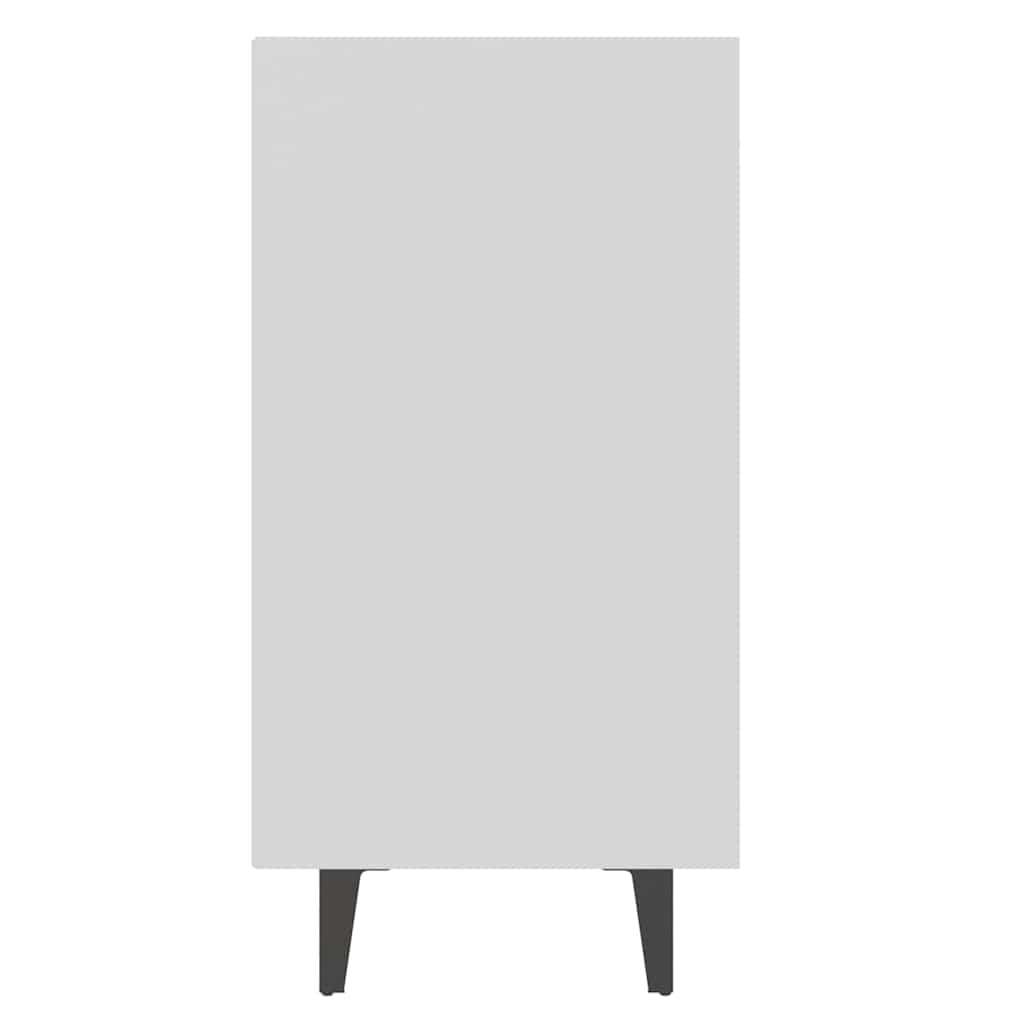 Komoda bijela 103,5 x 35 x 70 cm od konstruiranog drva
