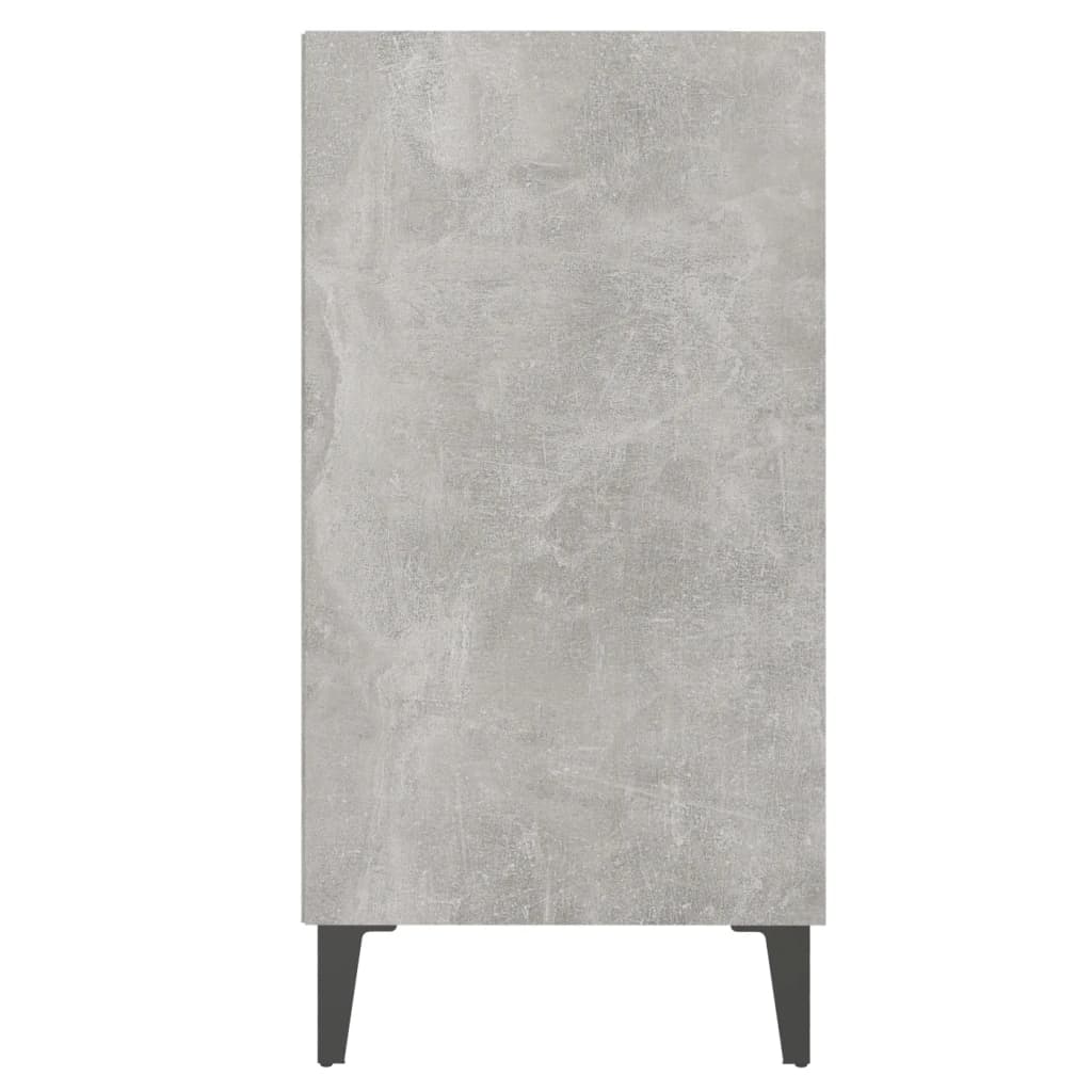 Komoda siva boja betona 57 x 35 x 70 cm od konstruiranog drva