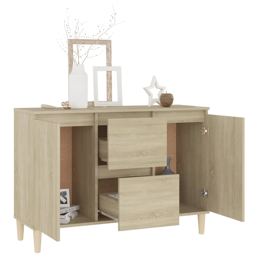 Komoda boja hrasta sonome 101x35x70 cm od konstruiranog drva