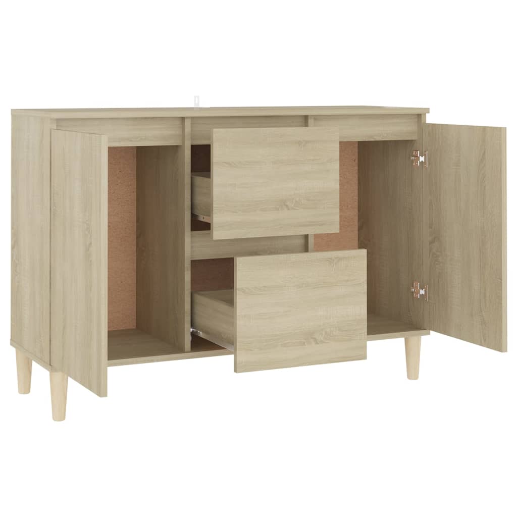 Komoda boja hrasta sonome 101x35x70 cm od konstruiranog drva