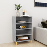 Komoda siva boja betona 57 x 35 x 90 cm od konstruiranog drva