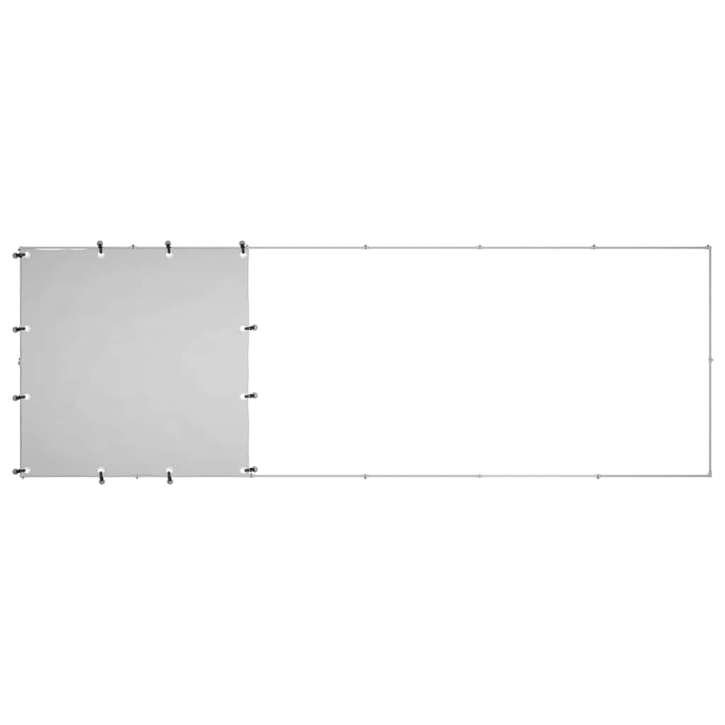 Kavez za pse srebrni 330 x 110 x 110 cm čelični
