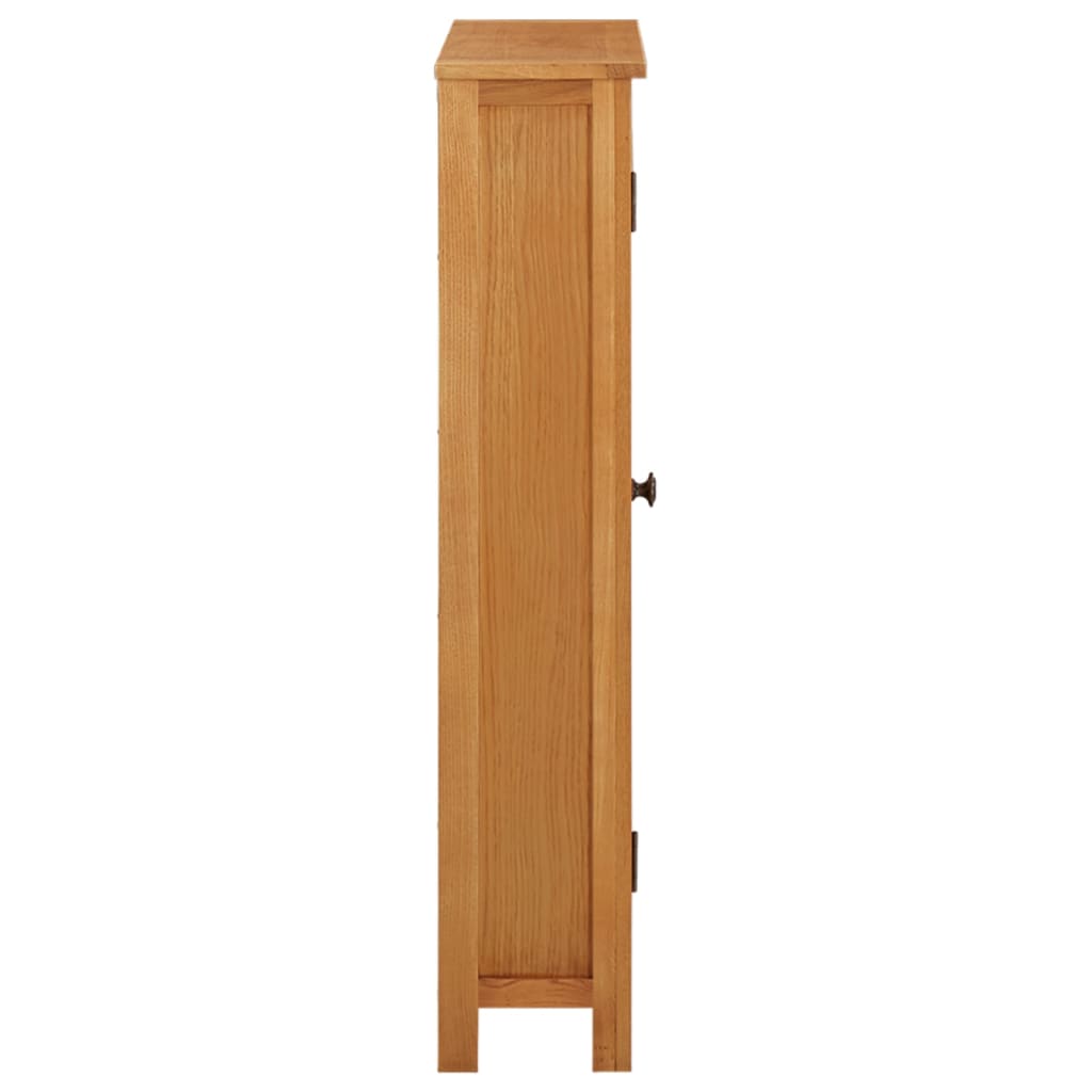 Ormarić za pohranu 50 x 22 x 110 cm od masivne hrastovine