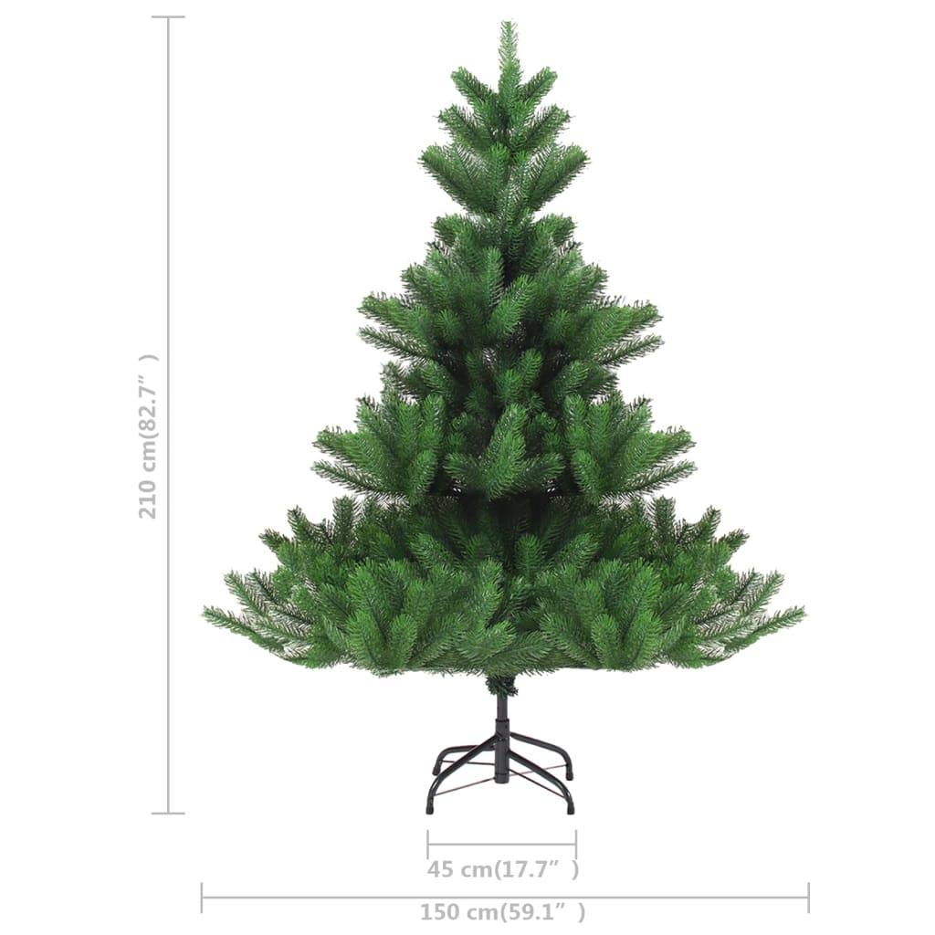 Umjetno božićno drvce kavkaska jela zeleno 210 cm