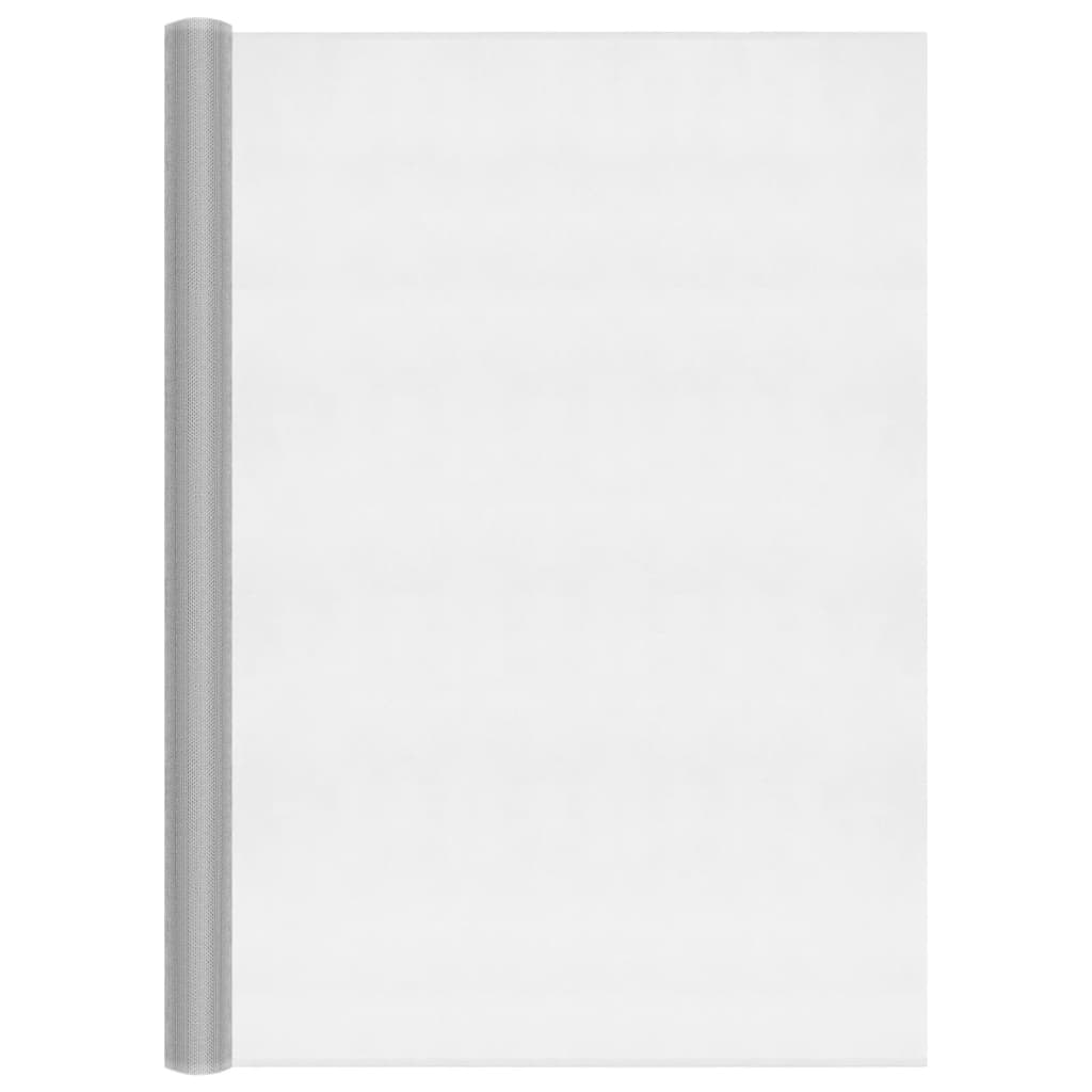 Mrežasti zaslon os aluminija 112 x 2000 cm srebrni