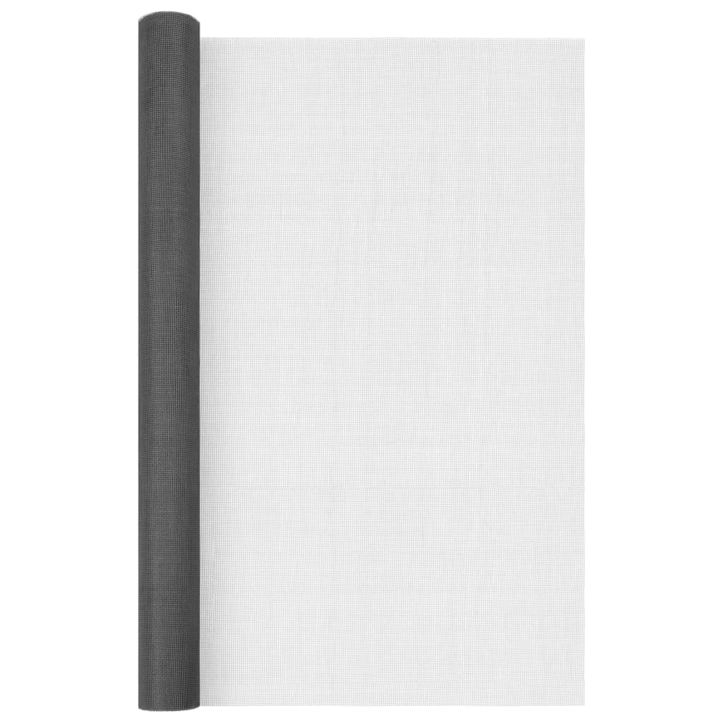 Mrežasti zaslon od stakloplastike 60 x 1000 cm crni