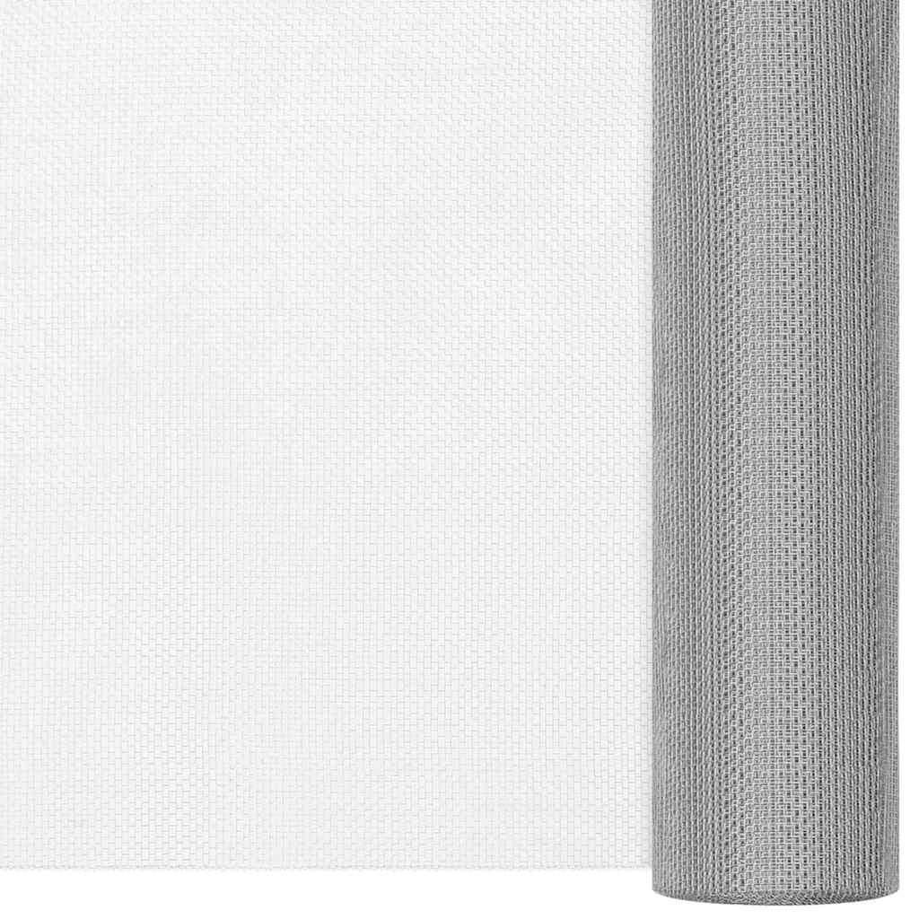 Mrežasti zaslon od nehrđajućeg čelika 60 x 1000 cm srebrni