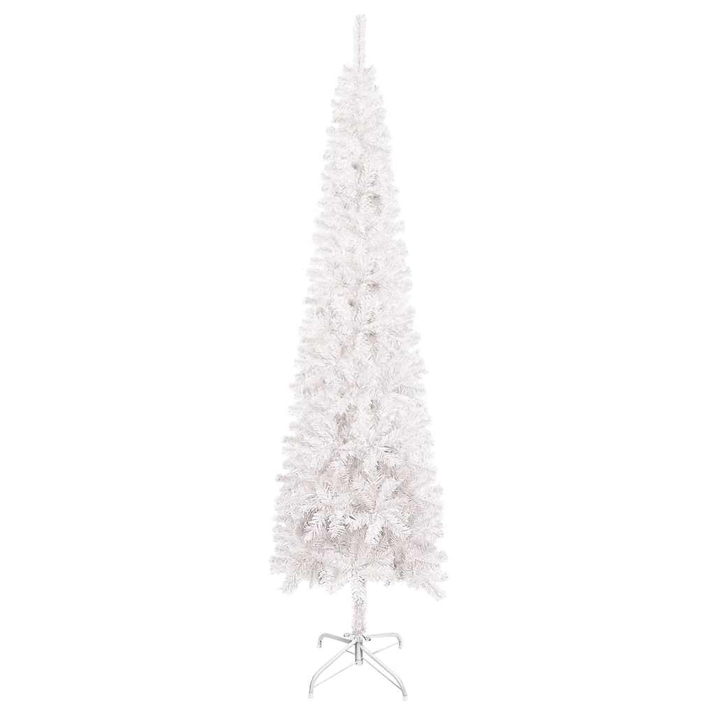 Usko božićno drvce bijelo 180 cm