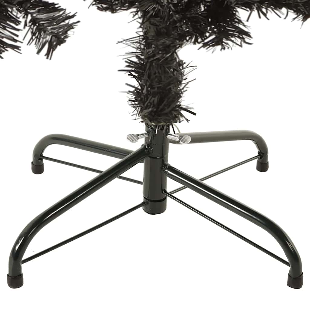 Usko božićno drvce crno 150 cm