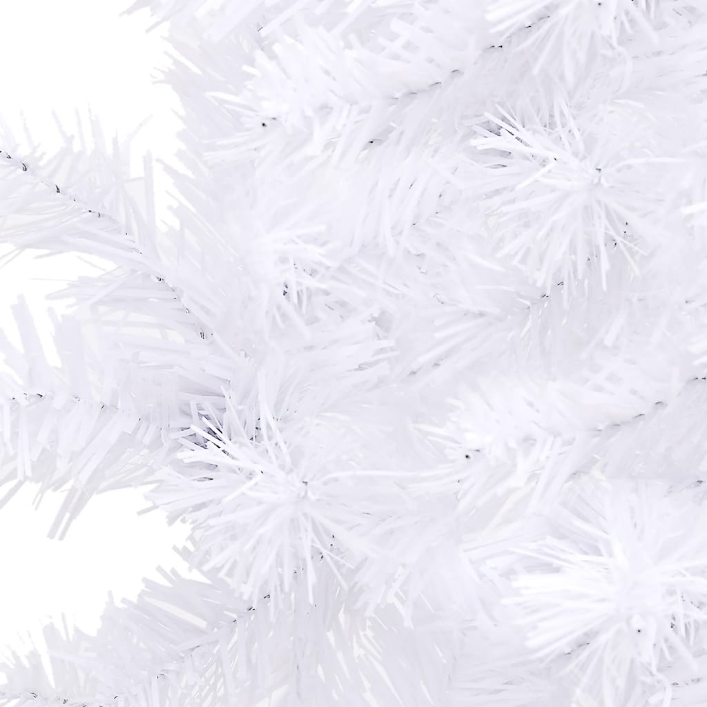 Kutno umjetno božićno drvce bijelo 240 cm PVC