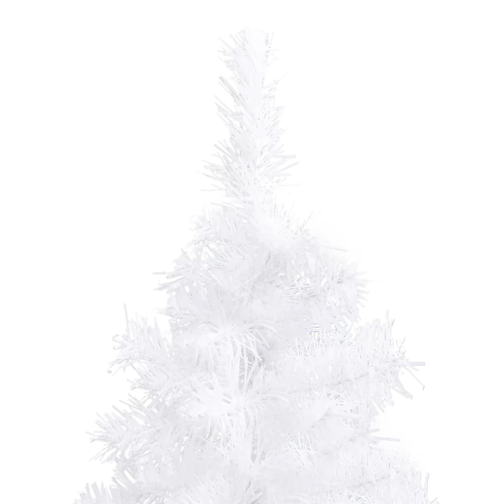 Kutno umjetno božićno drvce bijelo 240 cm PVC