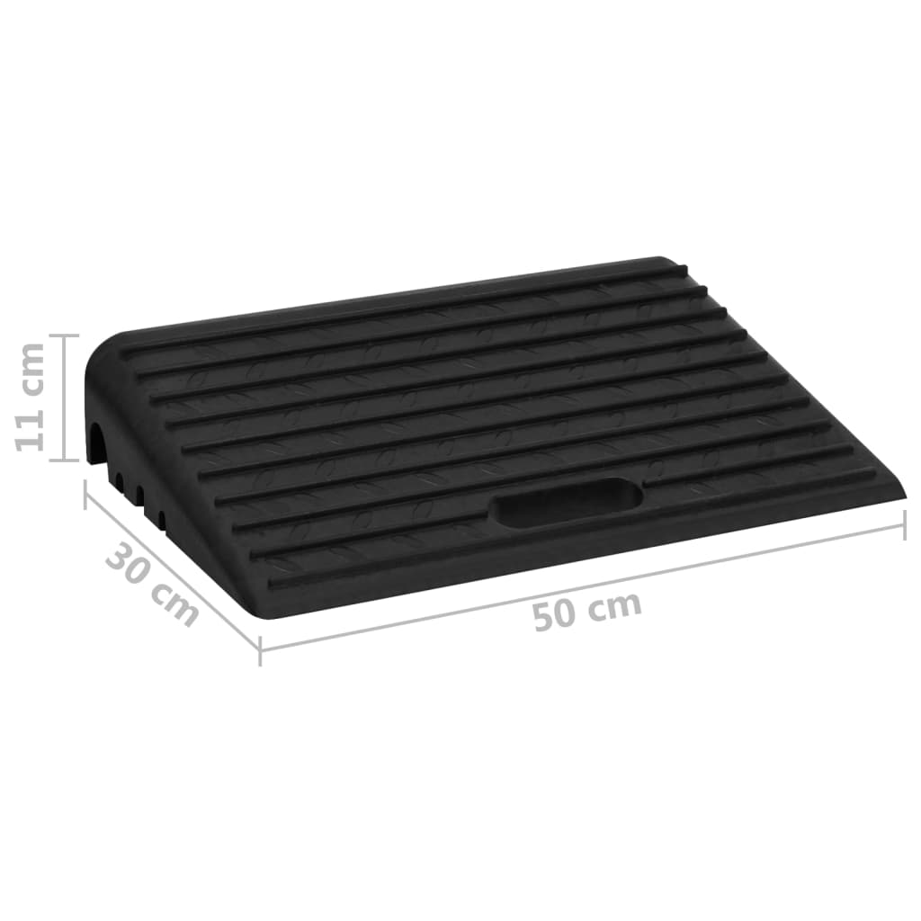 Rampe za rubnik 2 kom 50 x 30 x 11 cm gumene
