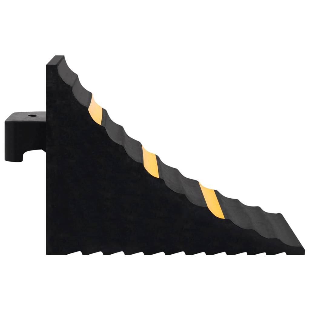 Podmetači za kotače 2 kom 29 x 16 x 19 cm gumeni